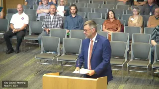 City Council Meeting May 14, 2024