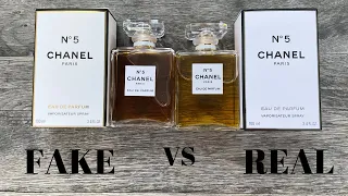 Fake vs Real Chanel No 5  Perfume 100 ML