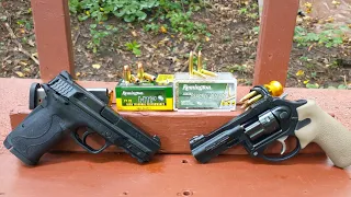 .380 ACP VS .22 Mag - Remington HTP & Premier Rimfire