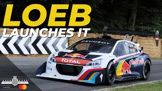 One of the fastest ever FOS Hill runs | Sebastien Loeb in the Peugeot 208 TI6 Pikes Peak