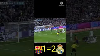 real Madrid vs Barcelona 👿