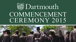 Dartmouth College 2015 Commencement Exercises
