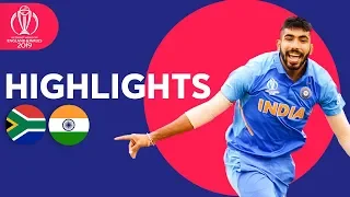 Rohit Hundred Seals Win | South Africa vs India - Match Highlights | ICC Cricket World Cup 2019