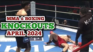 Best MMA & Boxing Knockouts | 2024
