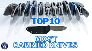 Top 10 Most Carried Knives of the Month Revealed