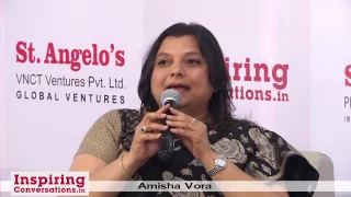 Highlights of 25th Inspiring Conversations with Amisha Vora, interviewed by Agnelorajesh Athaide