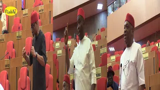 Watch Full Drama As Abaribe, Ubah, Kalu Other Senators Slam Their Governors Over LG Autonomy