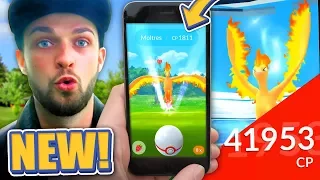 NEW LEGENDARY RAID - MOLTRES! - CAN I CATCH IT? (Pokemon GO)