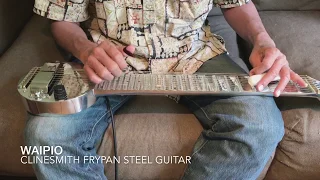 Clinesmith Frypan Steel Guitar - Waipio