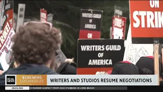 Hollywood writers and studios to resume negotiations
