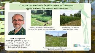 April 2022 Webinar - Constructed Wetlands for (Waste)water Treatment