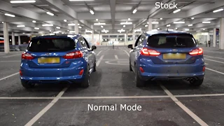 Mk8 Fiesta ST Revo Milltek Comparison