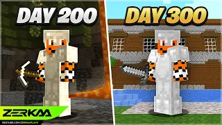 I Survived 300 Days In *HARDCORE* Minecraft