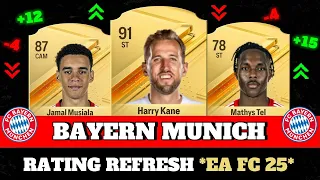 FIFA 25 | BAYERN MUNICH RATING PREDICITONS! (EA FC 25) 😱🔥 | FT. Musiala , Kimmich , Kane ...