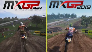 MXGP 2020 vs MXGP 2019 Early Graphics Comparison