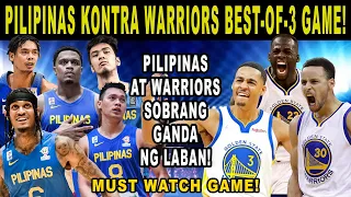 GILAS PILIPINAS vs WARRIORS - Sotto Brownlee Binuhat ang Piipinas! 2k Simulation Game!