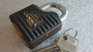 (123)  Burg Wächter, Gamma 700 picked opened. #LockpickingBelfast