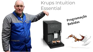 Krups Intuition Essential EA870810 - Programar Bebidas.