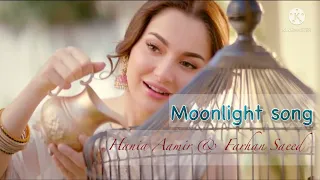 Moonlight : Hania Amir & Farhan Saeed | Harnoor song | Pretty Moment