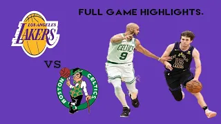 LA Lakers vs Boston Celtics / Full Game Highlights / February 1, 2024