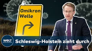 OMIKRON-WELLE ROLLT: Scharfe Corona-Regeln - Schleswig-Holstein bremst ab | WELT Thema