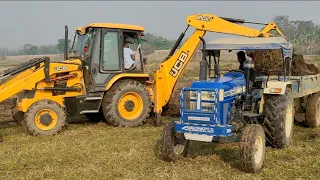 jcb 3dx eco expert tractors loading all about tractors working mode | jcb lover | jcb episode 146