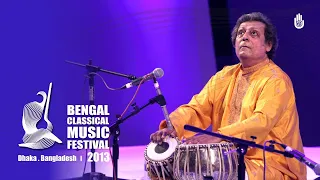 Pandit Swapan Chaudhuri at Bengal Classical Music Festival 2013, Dhaka , Bangladesh