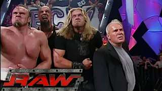 Eric Bichoff & Paul Heyman Segment (Massive Brawl) Before One Night Stand RAW Jun 06,2005