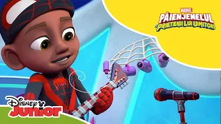 🎸  Exersând devii mai bun | Păienjenelul Marvel și prietenii lui uimitori | Disney Junior România