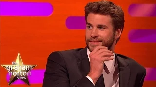 Liam Hemsworth Got Chest-Kicked By Jean-Claude Van Damme - The Graham Norton Show