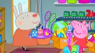 Tea Break At The Charity Shop ☕️ | Peppa Pig Official Full Episodes