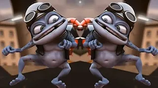 CRAZY FROG DADDY DJ VS AXEL F SONG REMIX / MIXED AUDIO VISUAL EFFECTS @DamSamTv