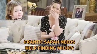Days of Our Lives  spoilers for Thursday,  November 21: Frantic Sarah Needs Help Finding Mickey