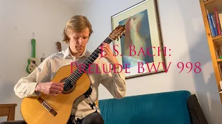 J. S. Bach: Prelude BWV 998, played by Olli Hirvanen