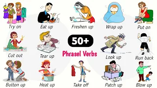 50+ Phrasel Verbs |⭐Phrasel Verbs In English  | English Phrases With Pictures