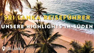 Sri Lanka travel tips 🏝 the most beautiful beaches and places in the south