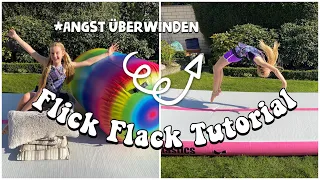 FLICK FLACK AIRTRACK TUTORIAL & ANGST NACH HINTEN SPRINGEN ÜBERWINDEN | MaVie Noelle Family