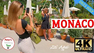 Monaco, Monte - Carlo  2023   Walking Tour  4K