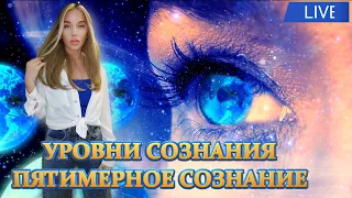 Уровни Сознания.  Пятимерное  сознание. Прямой эфир 25.03.2023