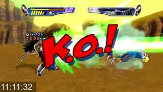 DBZ Budokai 3 - PS3 HD - Vegeta Story Speedrun (Z3, Breakthrough, Any%) - 21:03