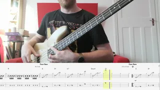 Muse - Algorithm [Bass] [Tab / Score / Tutorial / Lesson / Transcription / Play-Along]