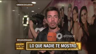 Lo que nadie te mostró: Cómo estaba Pampita en su camarín