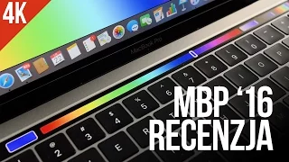 MacBook Pro (2016) z Touch Barem - recenzja [4K]