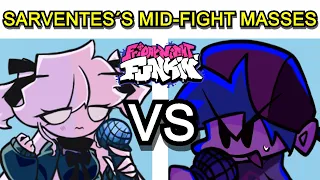 Friday Night Funkin' MOD-VS Sarvente´s Mid-Fight Masses Gender Inversion SWAP SIDE FNF Mod Full Week