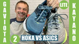 Asics Gel Kayano Lite vs Hoka Gaviota 2 | Stability Shoe Showdown