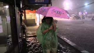 [Weather] Tropical Storm Vamco hits Pattaya, Thailand (2015)