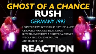 Brothers REACT to RUSH: Ghost Of A Chance (Rare, Live 1992)