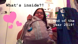 What’s In My Backpack! ||7th Grade, 2019||