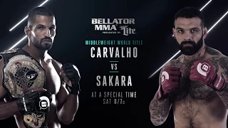 Bellator 190: Rafael Carvalho vs. Alessio Sakara - SATURDAY, DEC 9th