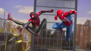 Spiderman 2 ps5 Intro (SPOILER ALERT) :)